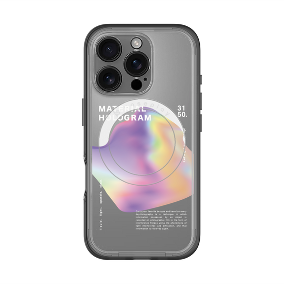 スリムプロテクションプレミアムケース with MagSafe［ Liquid Purple ］