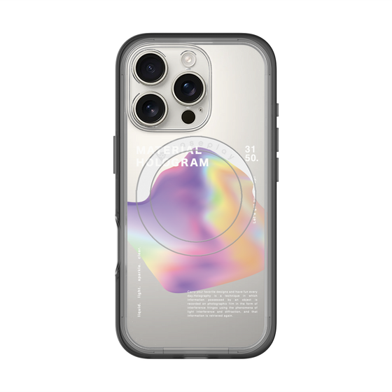 スリムプロテクションプレミアムケース with MagSafe［ Liquid Purple ］