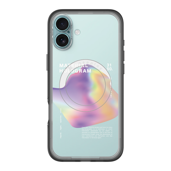 スリムプロテクションプレミアムケース with MagSafe［ Liquid Purple ］