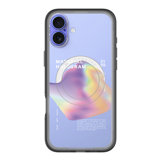 スリムプロテクションプレミアムケース with MagSafe［ Liquid Purple ］