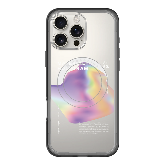 スリムプロテクションプレミアムケース with MagSafe［ Liquid Purple ］