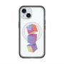 スリムプロテクションプレミアムケース with MagSafe［ Cube×3 ］