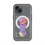 スリムプロテクションプレミアムケース with MagSafe［ Cube×3 ］