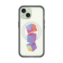 スリムプロテクションプレミアムケース with MagSafe［ Cube×3 ］