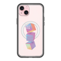 スリムプロテクションプレミアムケース with MagSafe［ Cube×3 ］