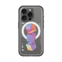 スリムプロテクションプレミアムケース with MagSafe［ Cube×3 ］