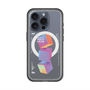 スリムプロテクションプレミアムケース with MagSafe［ Cube×3 ］