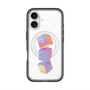 スリムプロテクションプレミアムケース with MagSafe［ Cube×3 ］