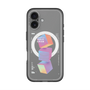 スリムプロテクションプレミアムケース with MagSafe［ Cube×3 ］