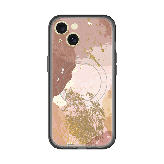 スリムプロテクションプレミアムケース with MagSafe［ Champagne pink ］