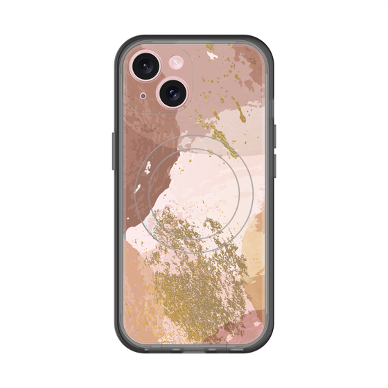 スリムプロテクションプレミアムケース with MagSafe［ Champagne pink ］