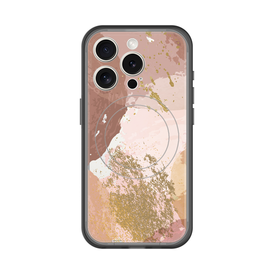 スリムプロテクションプレミアムケース with MagSafe［ Champagne pink ］