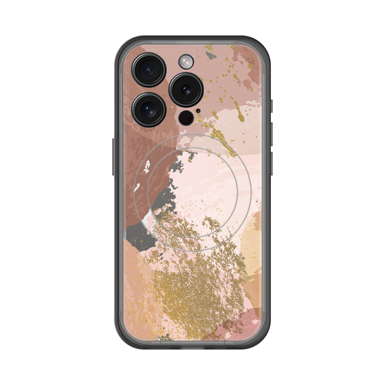 スリムプロテクションプレミアムケース with MagSafe［ Champagne pink ］