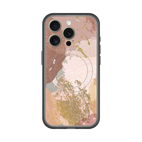 スリムプロテクションプレミアムケース with MagSafe［ Champagne pink ］