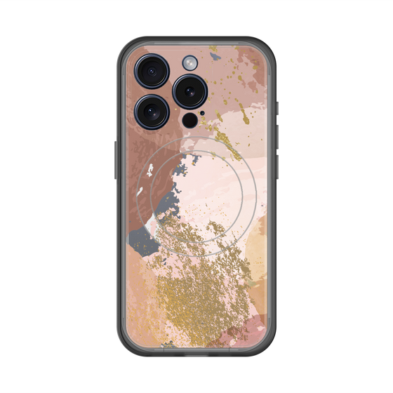 スリムプロテクションプレミアムケース with MagSafe［ Champagne pink ］