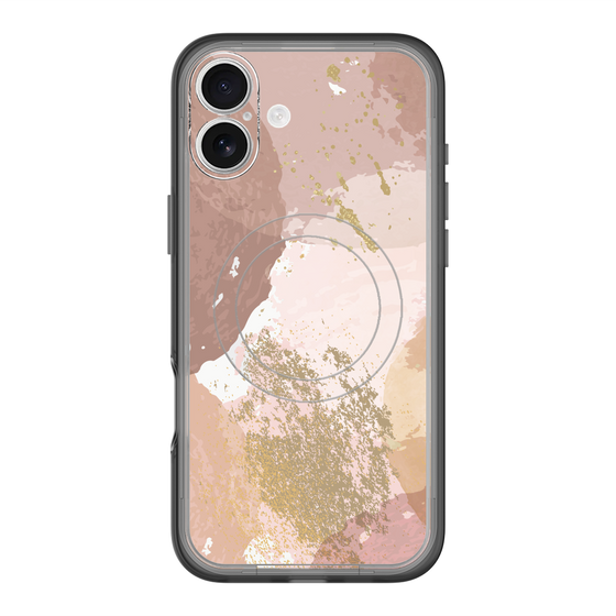スリムプロテクションプレミアムケース with MagSafe［ Champagne pink ］