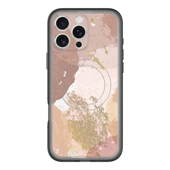 スリムプロテクションプレミアムケース with MagSafe［ Champagne pink ］