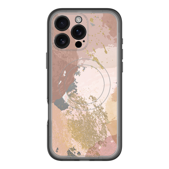 スリムプロテクションプレミアムケース with MagSafe［ Champagne pink ］