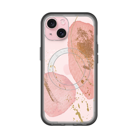スリムプロテクションプレミアムケース with MagSafe［ Romantic pink ］