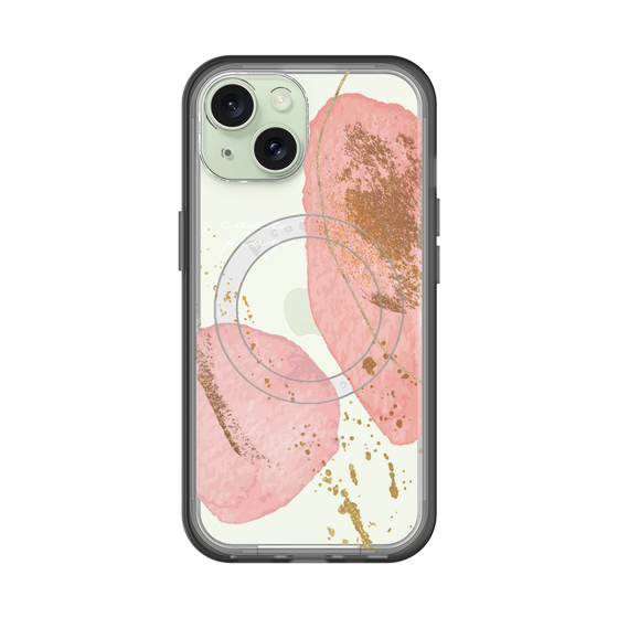 スリムプロテクションプレミアムケース with MagSafe［ Romantic pink ］