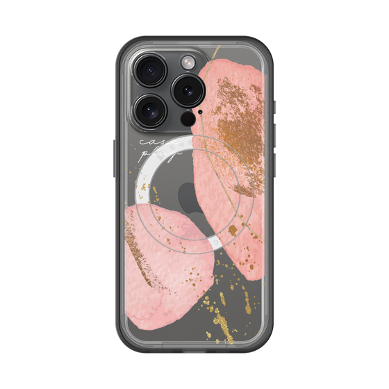スリムプロテクションプレミアムケース with MagSafe［ Romantic pink ］