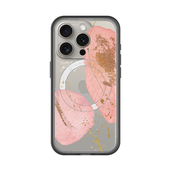 スリムプロテクションプレミアムケース with MagSafe［ Romantic pink ］