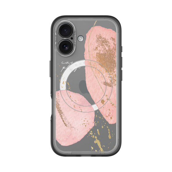 スリムプロテクションプレミアムケース with MagSafe［ Romantic pink ］