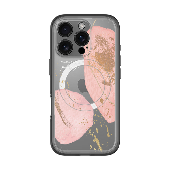 スリムプロテクションプレミアムケース with MagSafe［ Romantic pink ］