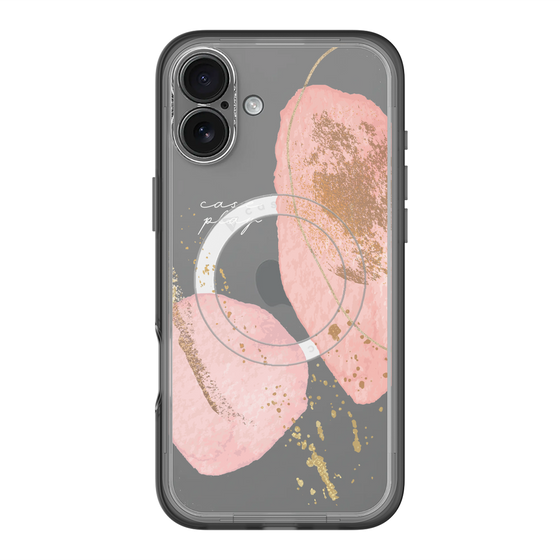 スリムプロテクションプレミアムケース with MagSafe［ Romantic pink ］