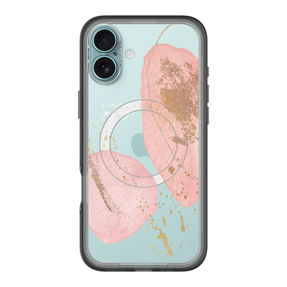 スリムプロテクションプレミアムケース with MagSafe［ Romantic pink ］