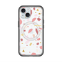 スリムプロテクションプレミアムケース with MagSafe［ Pink pieces ］