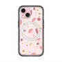 スリムプロテクションプレミアムケース with MagSafe［ Pink pieces ］