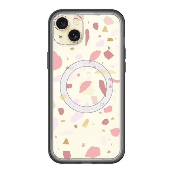 スリムプロテクションプレミアムケース with MagSafe［ Pink pieces ］