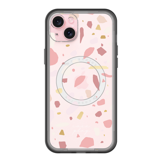 スリムプロテクションプレミアムケース with MagSafe［ Pink pieces ］