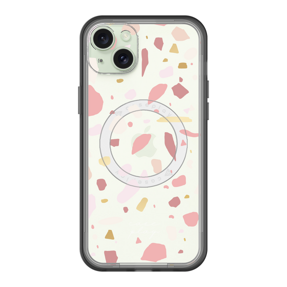 スリムプロテクションプレミアムケース with MagSafe［ Pink pieces ］