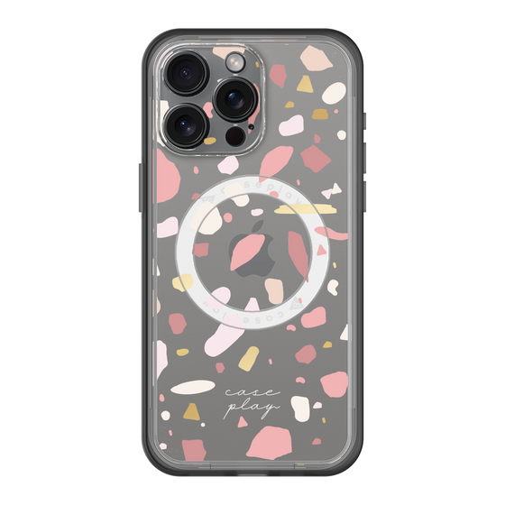スリムプロテクションプレミアムケース with MagSafe［ Pink pieces ］