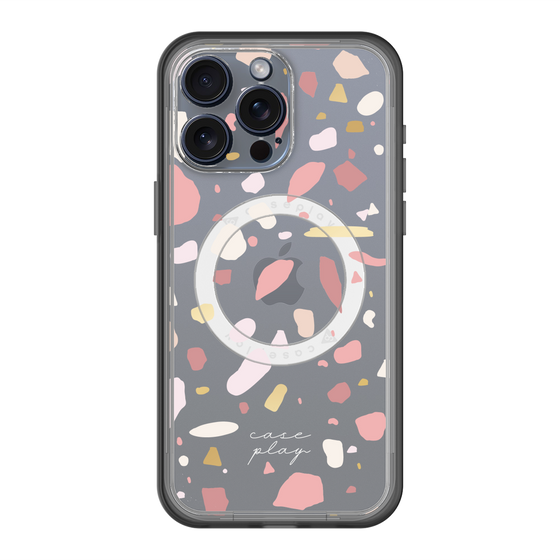 スリムプロテクションプレミアムケース with MagSafe［ Pink pieces ］