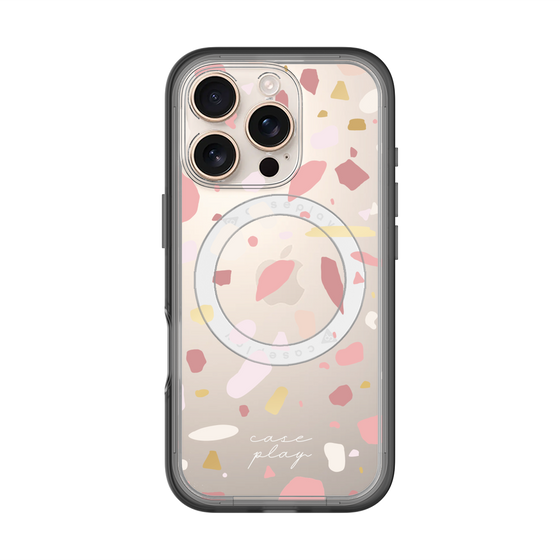 スリムプロテクションプレミアムケース with MagSafe［ Pink pieces ］