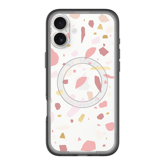 スリムプロテクションプレミアムケース with MagSafe［ Pink pieces ］