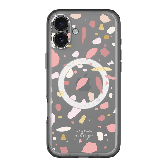 スリムプロテクションプレミアムケース with MagSafe［ Pink pieces ］