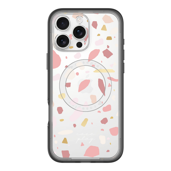 スリムプロテクションプレミアムケース with MagSafe［ Pink pieces ］