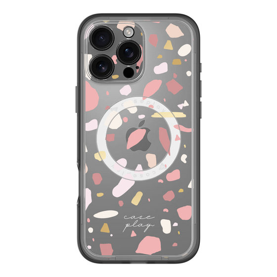 スリムプロテクションプレミアムケース with MagSafe［ Pink pieces ］