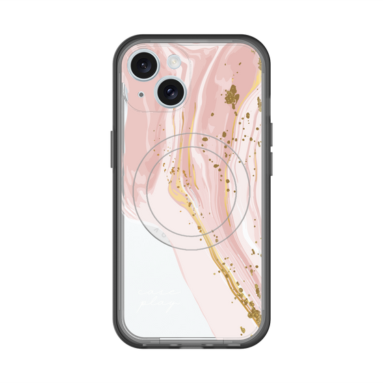 スリムプロテクションプレミアムケース with MagSafe［ Melting pink ］