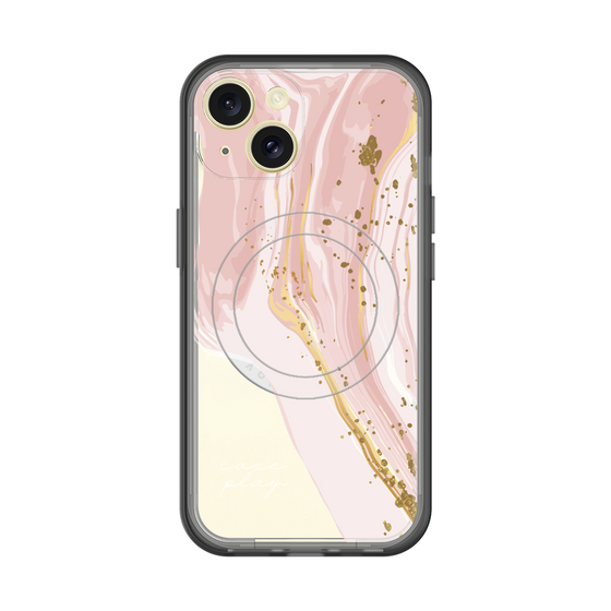 スリムプロテクションプレミアムケース with MagSafe［ Melting pink ］