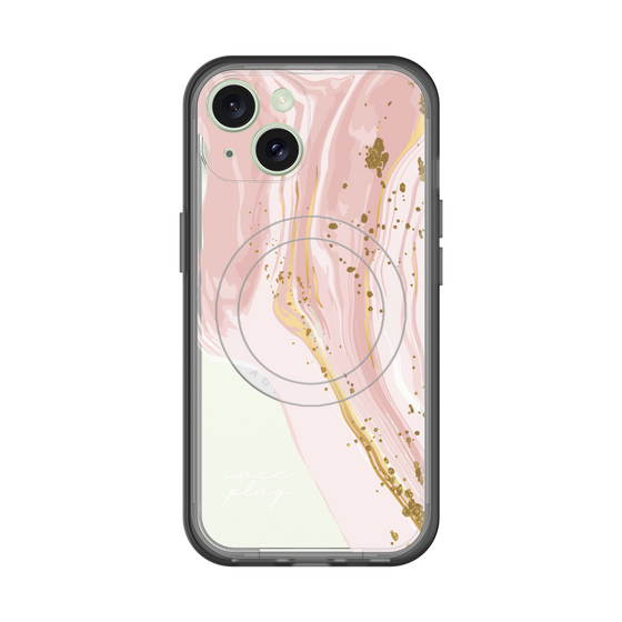 スリムプロテクションプレミアムケース with MagSafe［ Melting pink ］