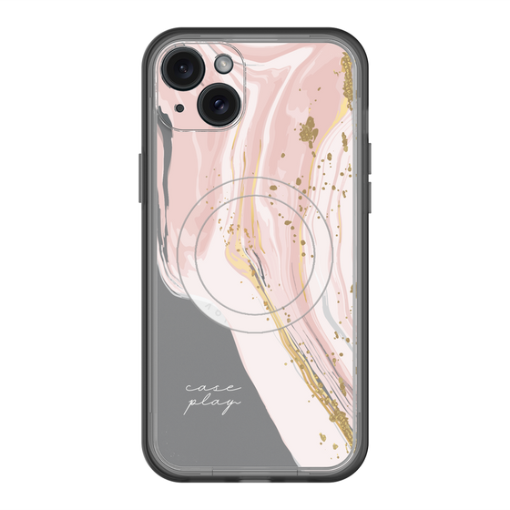 スリムプロテクションプレミアムケース with MagSafe［ Melting pink ］