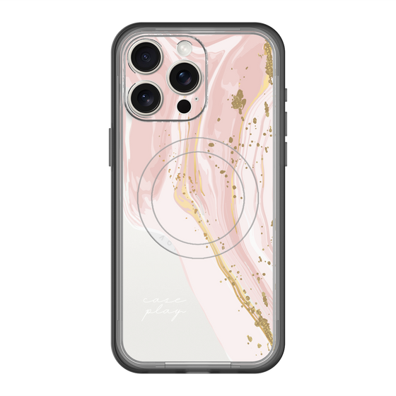 スリムプロテクションプレミアムケース with MagSafe［ Melting pink ］