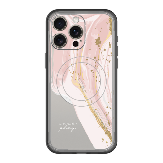 スリムプロテクションプレミアムケース with MagSafe［ Melting pink ］