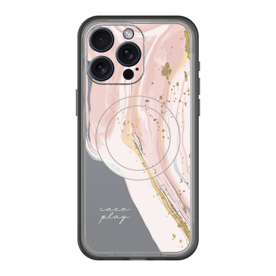 スリムプロテクションプレミアムケース with MagSafe［ Melting pink ］