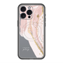 スリムプロテクションプレミアムケース with MagSafe［ Melting pink ］